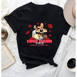 The Love Hard Tour Keyshia Cole Trey Songz K Michelle Jaheim Shirt